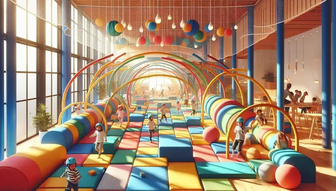 Corrida de obstáculos dentro de casa com segurança e criatividade