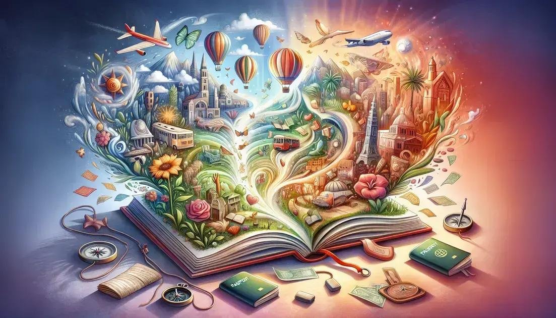 Passaporte de Aventuras: monte um livro onde cada dia é uma nova viagem