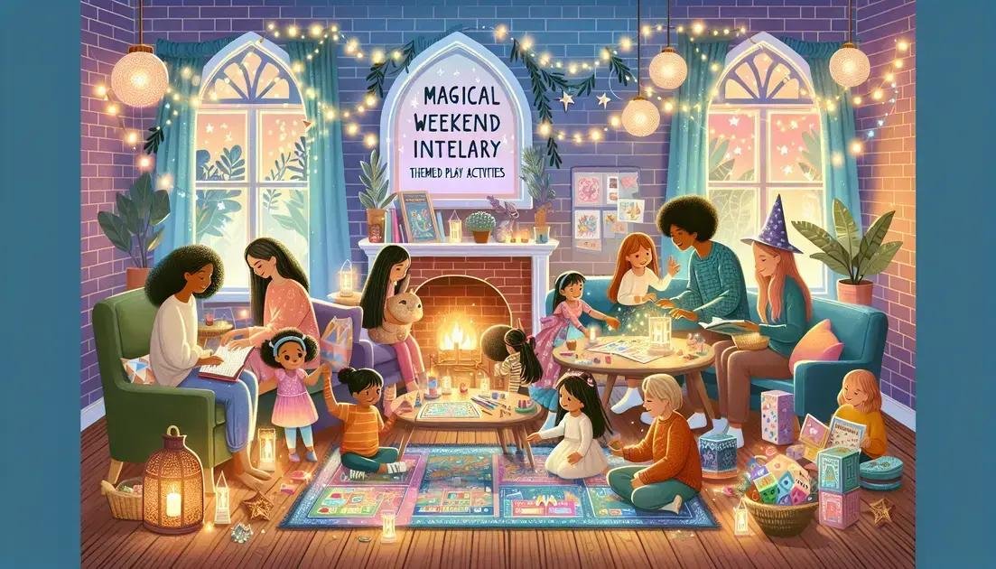 Roteiro de fim de semana mágico com brincadeiras temáticas para cada dia