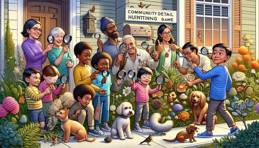 Transforme uma caminhada no bairro em um jogo de caça aos detalhes